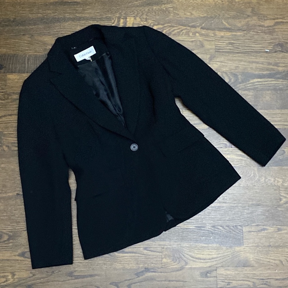 Calvin Klein women’s black blazer